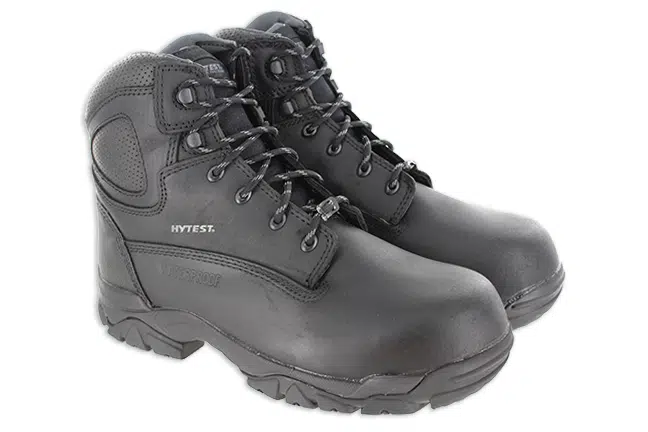 Hytest K12480 Black 6" Low Boots Pair