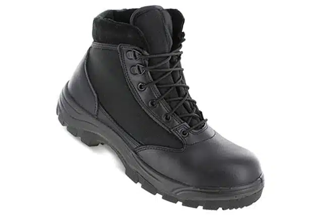 Work Zone N677 Blk Black 6" Boots Single