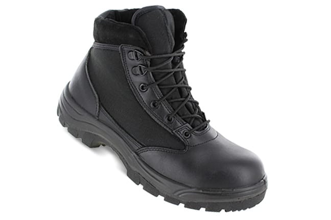 Work Zone S677 Blk Black 6" Boots Single