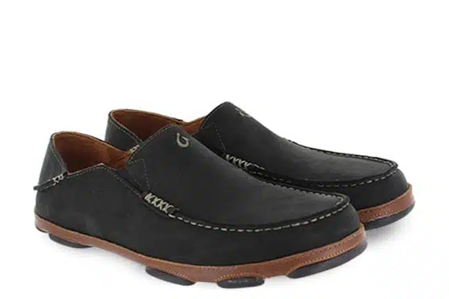 Olukai Moloa 10128-4033 Black Shoes Pair
