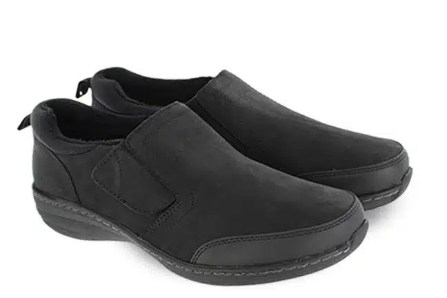 Aetrex Tyra BB340 Black Shoes Pair