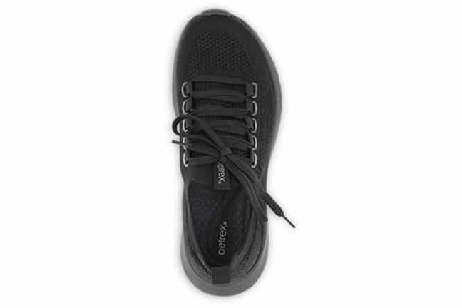 Aetrex Carly AS110 BLKBLK Black/Black Sneakers Top