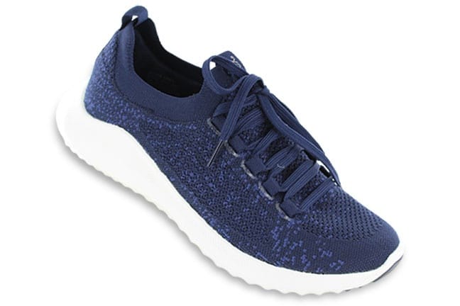 Aetrex Carly AS105 NVY Navy Sneakers Single