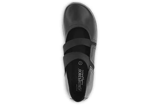 Arcopedico Betsey 1535847 Black Mary Jane Shoes Top