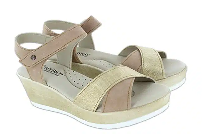 Arcopedico Harley Camel 4125-B49 Light Brown Sandals Pair