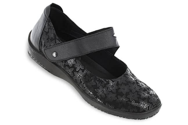 Arcopedico Cosmo Black Agatha 4855-E90 White-Multi Shoes Single