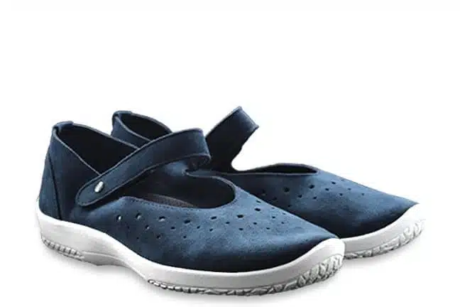 Women's Arcopedico Sisley Blue Mary Jane Shoes Becks Shoes