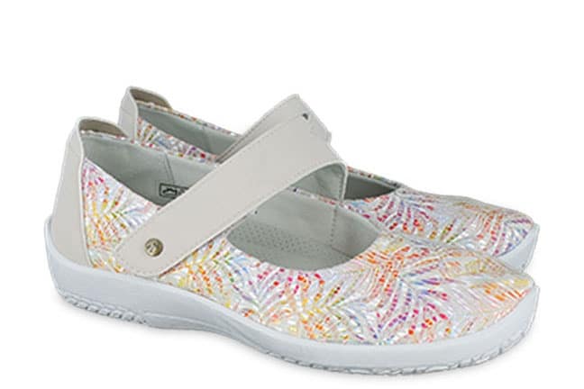 Arcopedico Cosmo White Kokoa 4855-H88 White-Multi Shoes Pair