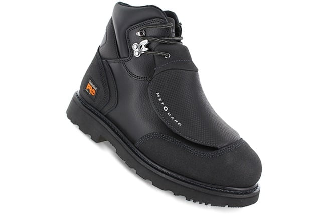 Timberland Pro Met Guard 40000 Black 6" Low Boots Single