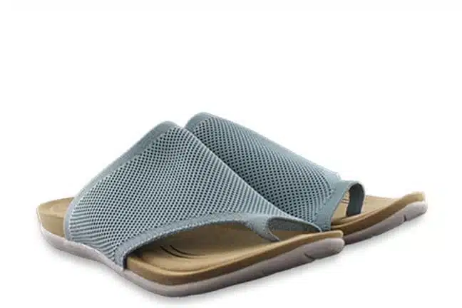 Women’s Biza Lavish Sky Blue Slip-On Toe-Loop Sandals