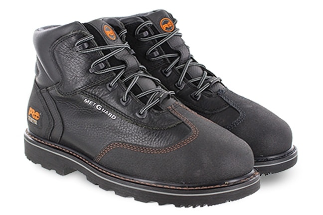 Timberland Pro Internal Met Guard 85516 Black 6" Low Boots Pair