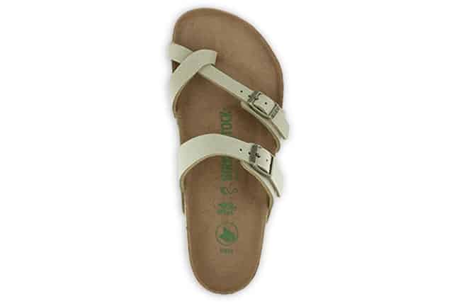 Birkenstock Mayari Vegan (Regular) 1018486 Khaki Sandals Top