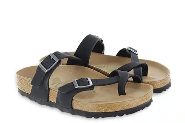 Birkenstock Mayari Vegan (Regular) 1019221 Black Sandals Pair