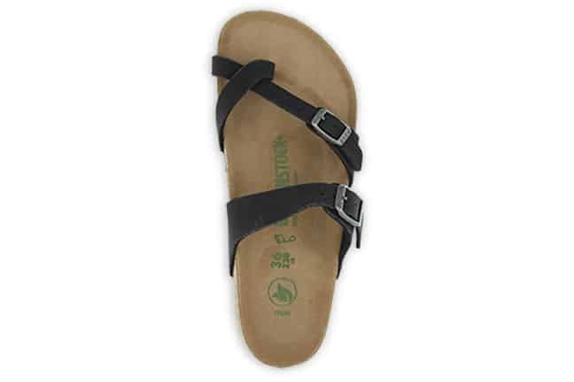 Birkenstock Mayari Vegan (Regular) 1019221 Black Sandals Top