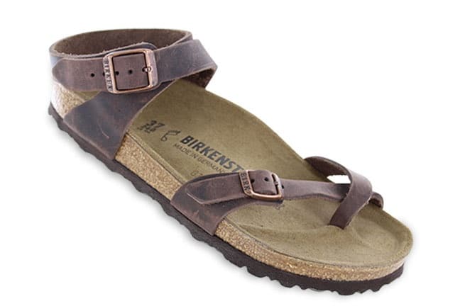 Birkenstock Yara (Regular) 013391 Dark Brown Sandals Single