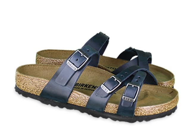 Birkenstock Franca (Regular) 1015932 Blue Sandals Pair