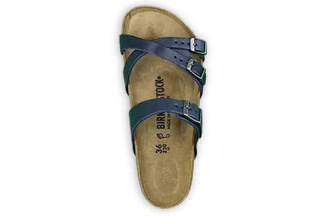 Birkenstock Franca (Regular) 1015932 Blue Sandals Top