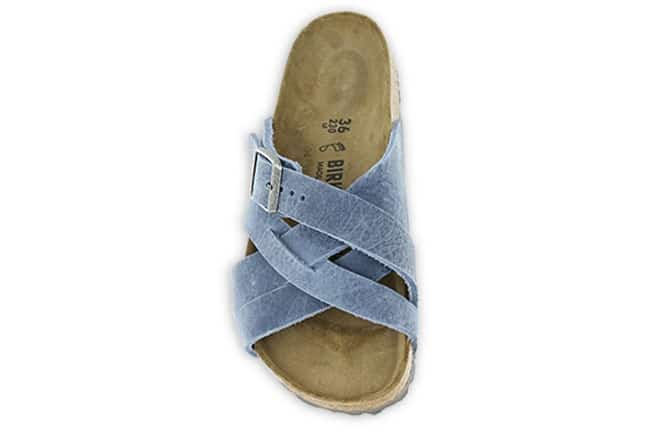 Birkenstock Lugano (Regular) 1022439 Blue Sandals Top