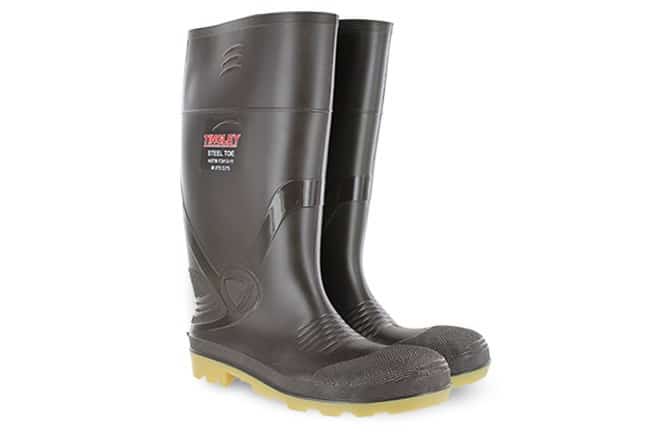 Tingley Profile Safety Toe Knee Boot 51254 Dark Brown 10" High Boots Pair