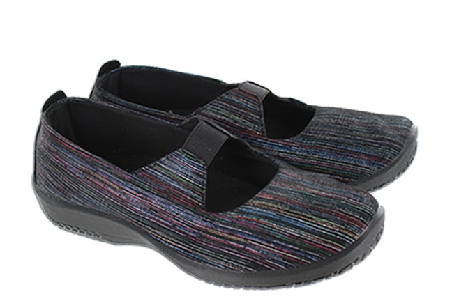 Arcopedico Leina 4671-SS Black-Multi Mary Jane Shoes Pair