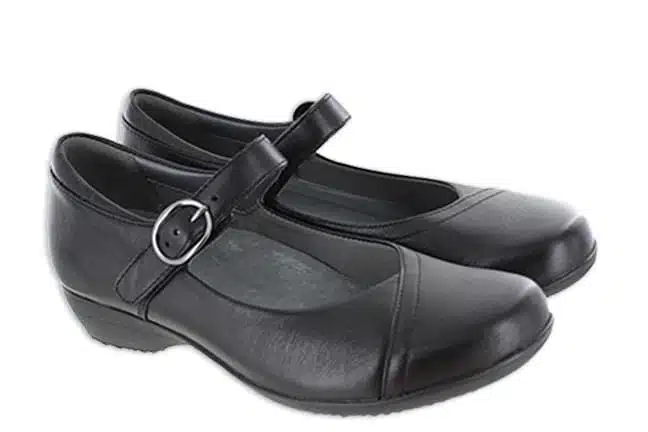 Dansko Fawna 5501-020200 Black Mary Jane Shoes Pair