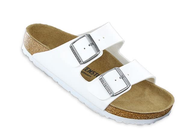 Birkenstock Arizona 0552681 White Sandals Single