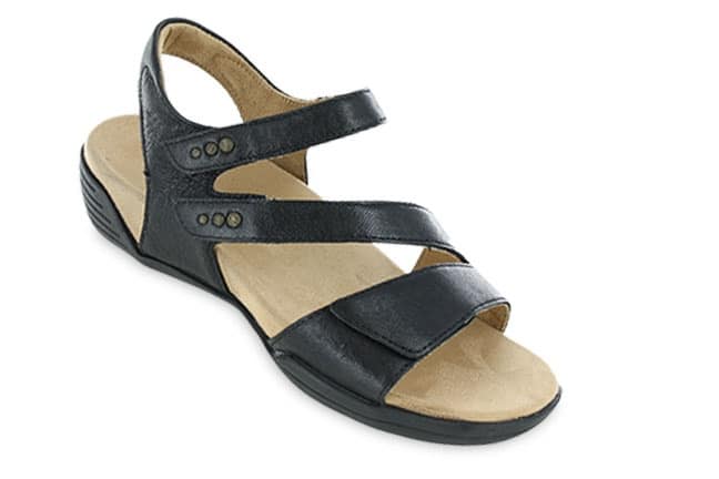 Hälsa Denia A1020-101 Black Sandals Single
