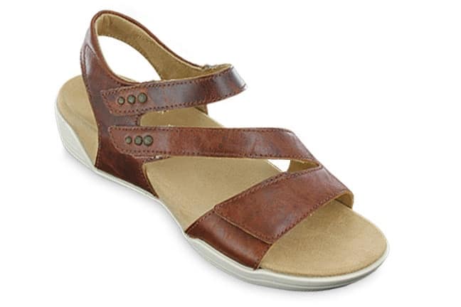 Hälsa Denia A1020-104 Medium Brown/Chestnut Sandals Single