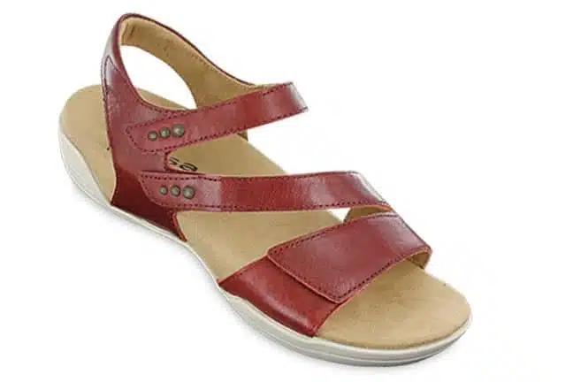 Hälsa Denia A1020-104 Red Sandals Single