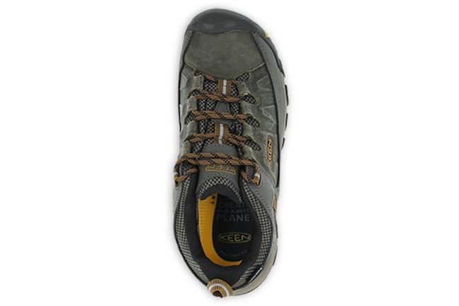 Keen Targhee III WP 1017784 Black Olive/Golden Brown Shoes Top