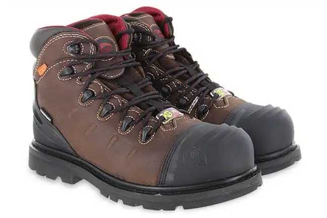 Avenger Hammer A7591 Dark Brown 6" Low Boots Pair