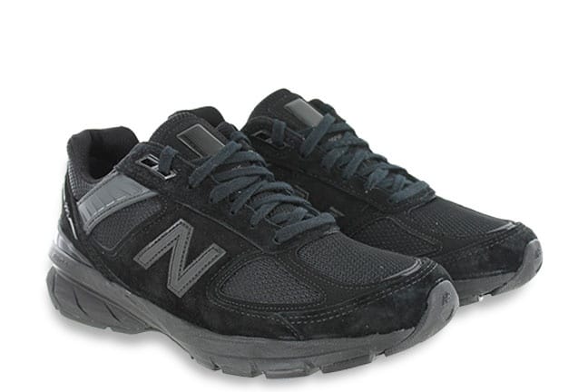 New Balance 990 V5 M990BB5 Black Shoes Pair