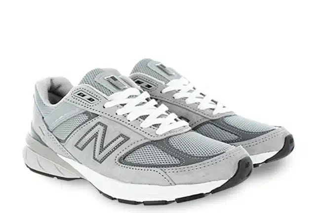New Balance 990 V5 W990GL5 Grey Shoes Pair