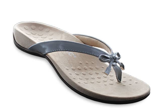 Vionic Bella II Flip-Flop Grey Sandals Single