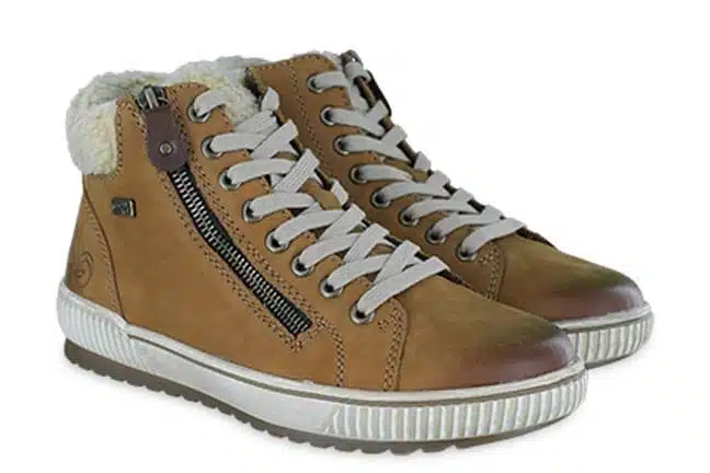 Remonte Dorndorf D0770-22 Medium Brown/Chestnut High-Top Sneakers Pair