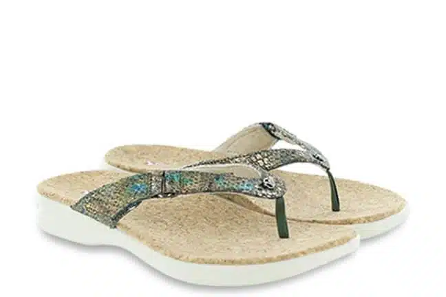 Revere Napoli NAPOLI PEACOCK Multi-colored Sandals Pair