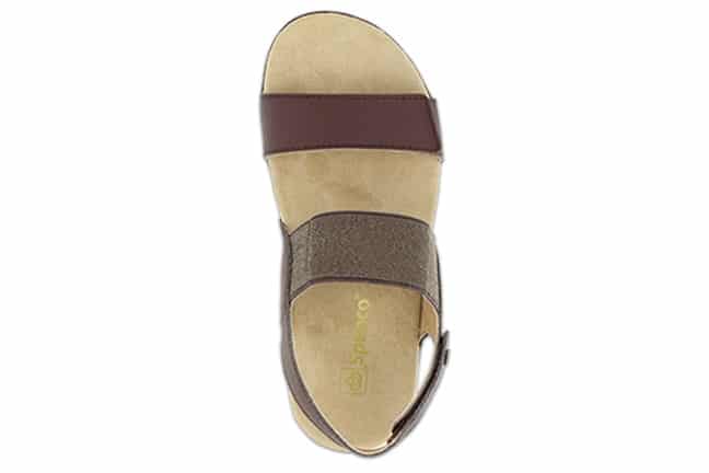 Spenco Sanabel 20-218 Medium Brown / Chestnut Sandals Top