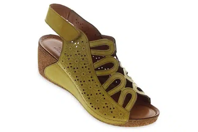 Spring Step Inocencia INOCENCIA-Y Yellow Sandals Single