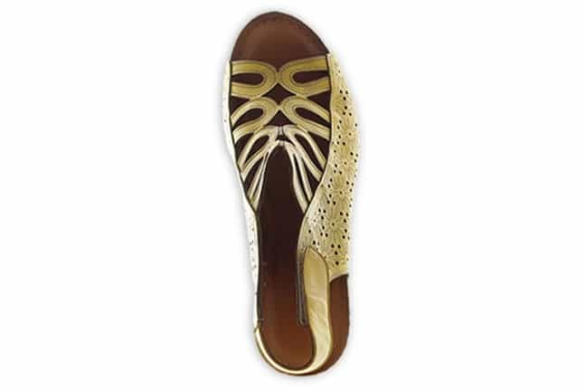 Spring Step Inocencia INOCENCIA-Y Yellow Sandals Top