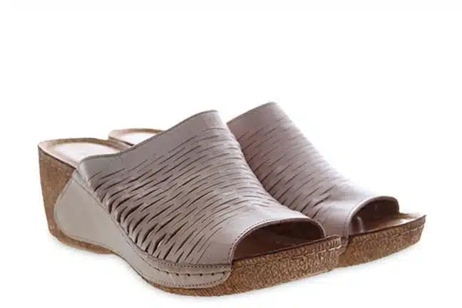 Spring Step Cunacena CUNACENA-LPK Light Pink Slip-On Sandals Pair