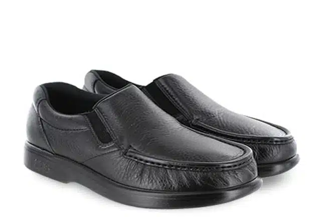 SAS Side Gore 1840-013 Black Shoes Pair