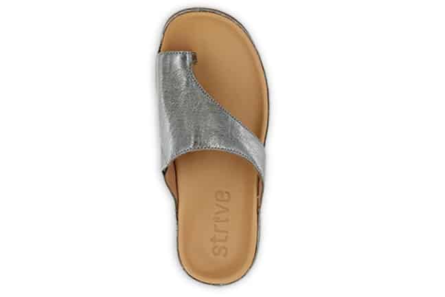 Strive Capri CAPRI-ANT Silver/Pewter Sandals Top