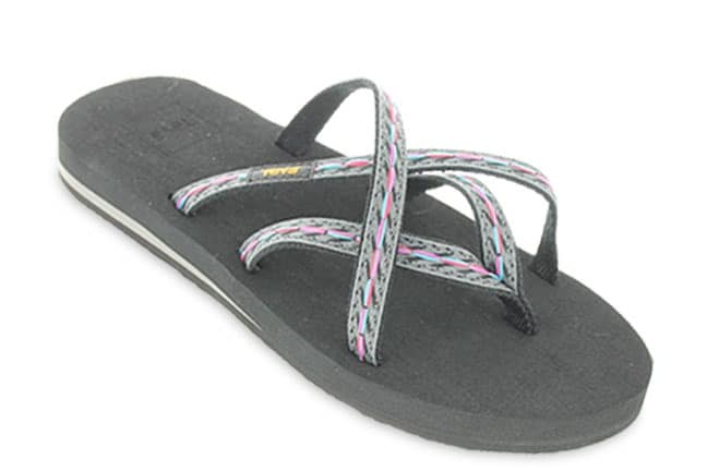 Teva Olowahu 6840-FBLCK Black Sandals Single
