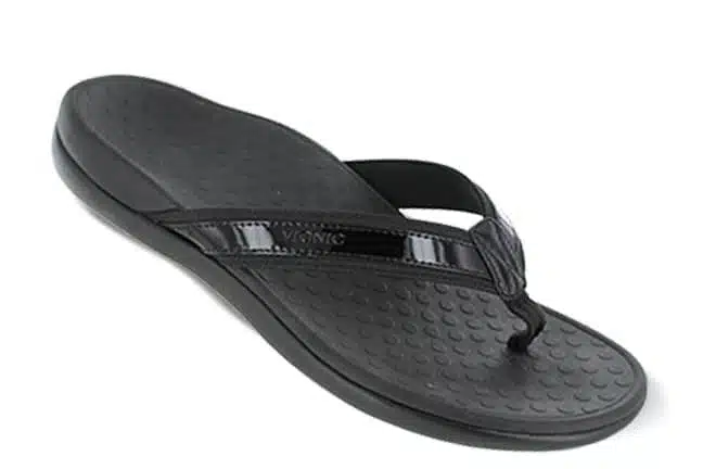 Vionic Tide II Flip-Flop Black Sandals Single