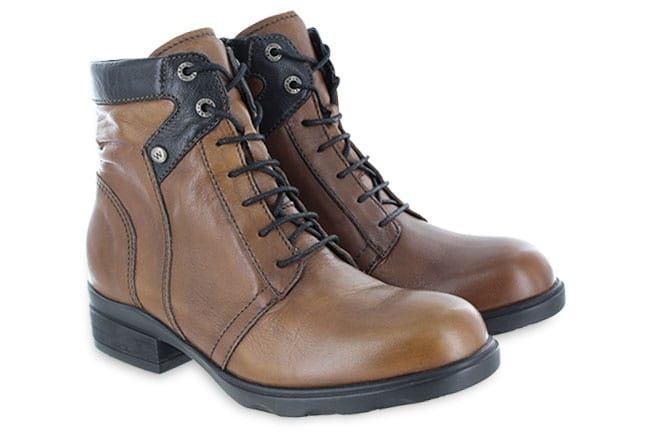 Wolky Center WP 2628-20-430 Chestnut 6" Low-Boots Pair