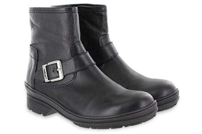 Wolky Nitra WP 7642-24-000 Black 6" Low-Boots Pair