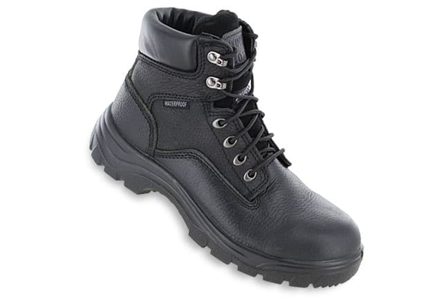 Work Zone N651 Blk Black 6" Low Boots Single