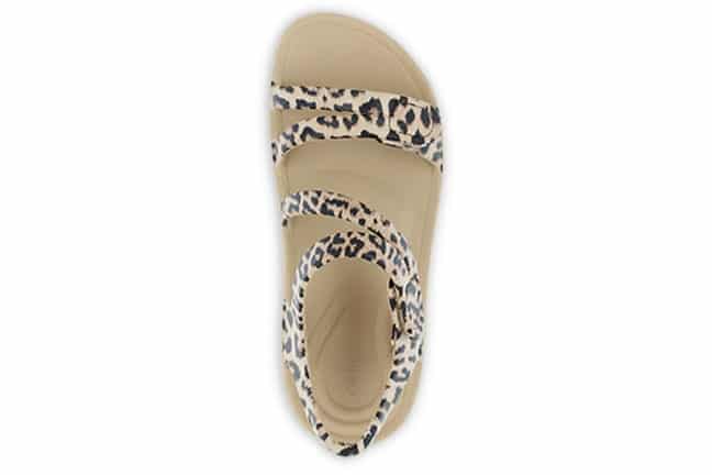 Aetrex Jillian Sport L8004 Leopard Water-Friendly Sandals Single