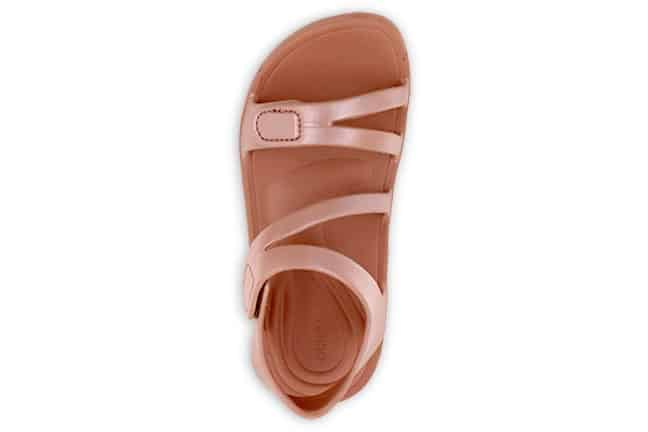 Aetrex Jillian Sport L8009 Blush Sandals Top