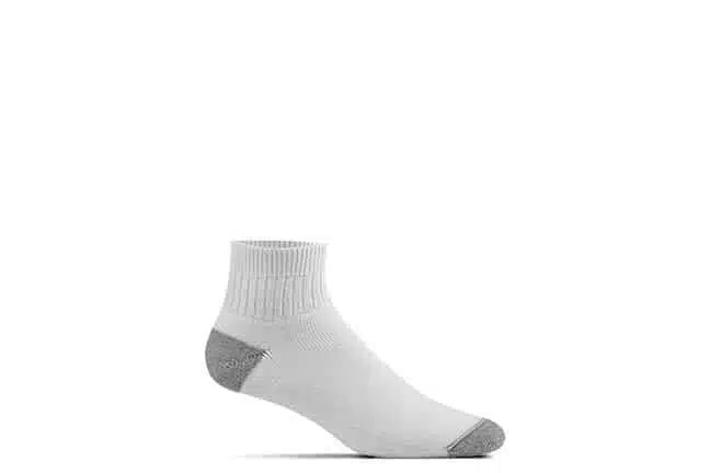 Wigwam Diabetic Sport Quarter F1364-051 6 White Socks Single